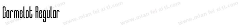 Carmelot Regular字体转换